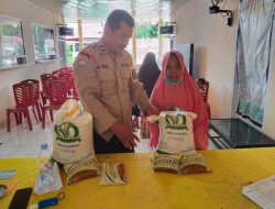 Sinergi Pemerintah Dan Polri Desa Darubia Sukses Salurkan Bantuan Pangan CBP 2025