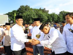 Sholat Idul Fitri 1447 H di Mapolda Sulsel, Wujud Kebersamaan Polri dan Masyarakat