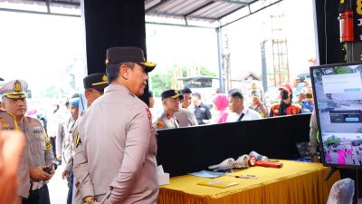Kapolda Sulsel Tinjau Pos Ketupat, Pastikan Pengamanan Mudik Optimal