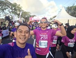 Dirreskrimsus Bersama Kasubdit Tipidkor Polda Sulsel Ramaikan Kemala Run 2026