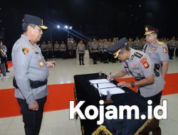 Kapolda Sulsel Pimpin Upacara Serah Terima Jabatan dan Kenal Pamit Irwasda Polda Sulsel