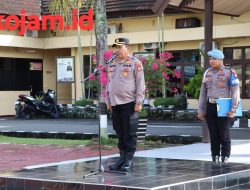Wakapolres pinrang pimpin Apel pagi Tekankan Disiplin dan pembinaan Siswa Latja
