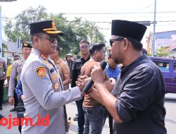 Kapolres Barru Pimpin Pengamanan Aksi May Day, Tegaskan Komitmen Hadirkan Solusi Ketenagakerjaan