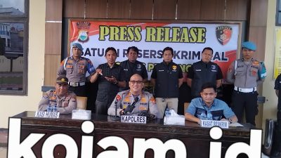 Polres PINRANG Ungkap Kasus Pencurian  3 Orang Tersangka Di Amankan