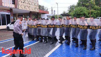 Siswa Latja SPN Batua Gelombang I TA 2026 Asah Kemampuan PHH di Polres Barru