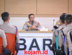 Kapolres Barru Berikan Pembekalan Dan Arahan Kepada Siswa Latja SPN Polda Sul-Sel Gelombang 1 TA 2026